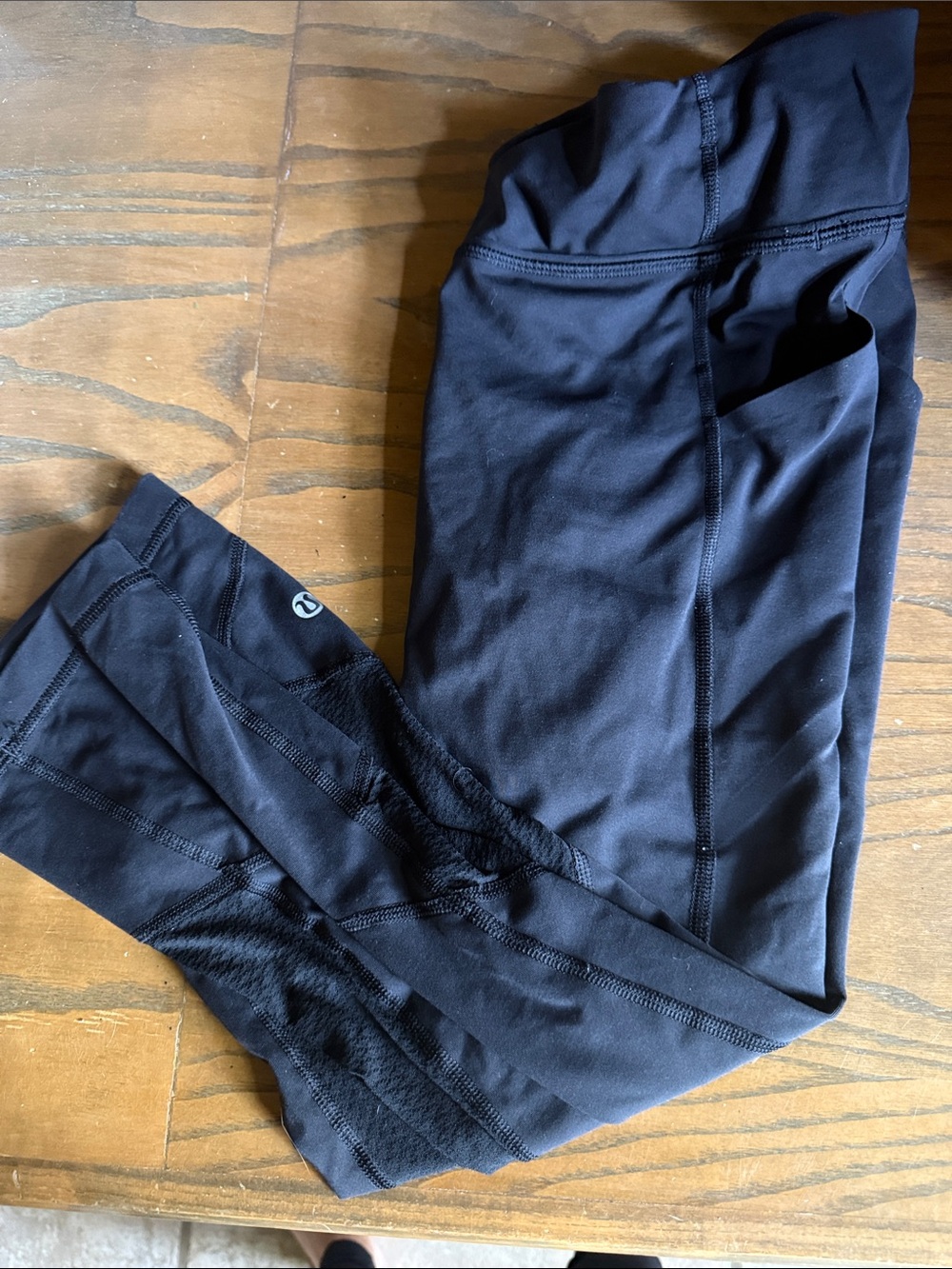 lululemon athletica Black Performance Joggers crops